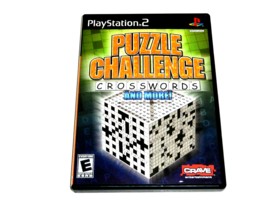 PS2 GAME PUZZLE CHALLENGE CROSSWORDS E RATED WITH ORIGINAL DISC MANUAL &amp;... - £6.97 GBP