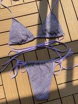 Beach Fashionable Women&#39;s Chic Strap Triangle Bikini | Gulf Coast Beachwear - £13.98 GBP