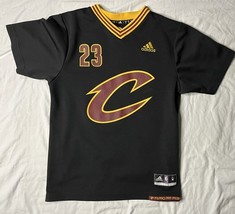 Adidas Cleveland Cavaliers LeBron James Jersey Youth Medium Black #23 Sh... - $552.85 MXN