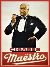 12476.Decoration Poster.Home wall art design.Maestro cigar smoker.Cigares - $17.10+