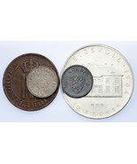 Norway 4-Coin Set 1894 &amp; 1942 10 Ore 1912 5 ore 1964 10 Kroner - $100.18 CAD