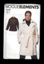 VOGUE ELEMENTS 9569 - PETITE JACKET size 6-22 (XS-XL) * 1996 Uncut 5 sizes - $12.95