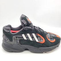 Adidas Yung-1 PLAID Solid Grey Orange EF3967 Yung 1 Mens Size 9 Running Shoes - £27.22 GBP