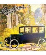 Willys Knight 1920 Overland Sedan Lost Advertisement Automobilia Lithogr... - $59.99