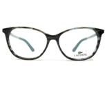 Lacoste Eyeglasses Frames L2690 215 Brown Blue Tortoise Cat Eye Round 51... - $69.91