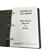 Level-D 767-300ER Flight Simulator Operations Manual Guide 2005 Flightlevel - $26.99