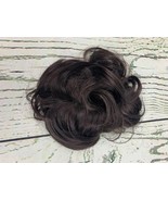 Hair Bun Extensions Messy Curly Hair Scrunchies Hairpieces Synthetic Dar... - £11.20 GBP