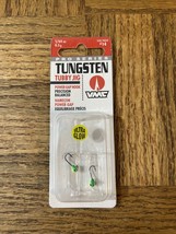 VMC Pro Series Tungsten Tubby Jig Hook 1/64 Ultra Glow - $11.83