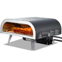 VEVOR Propane Outdoor Pizza Oven, 12 Inch Gas Pizza Maker, Portable Pizz... - $114.99