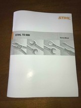 TS 480i 500i TS480i TS500i STIHL Cut Off Saw Workshop Service Manual Concrete - £11.85 GBP