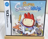 Super Scribblenauts (Nintendo DS, 2009) – Complete, Clean, Tested, FREE ... - $9.79