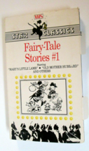 Star Classics Fairy-Tale Stories #1 1985 VHS Tape of 1940s Childrens Car... - £15.74 GBP