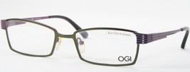 OGI EVOLUTION 5502 1400 GREEN /LILAC EYEGLASSES GLASSES 52-18-140mm (NOTES) - $39.60