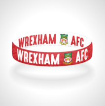 Reversible Wrexham AFC Soccer Bracelet Wristband - £9.43 GBP