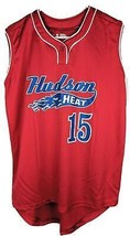 Hudson Heat Red Softball Jersey Womens Size Large 15  - $16.00