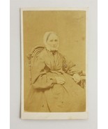 antique D.W. BOSS PHOTOGRAPH middletown pa TINTED CHEEKS old woman grand... - £33.11 GBP