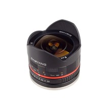 Samyang 8Mm F2.8 Umc Fisheye Ii (Black) Lens For Ef-M Mount Compact System Camer - £312.94 GBP