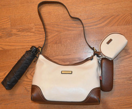 Rosetti Purse 3 Piece Shoulder Bag Compartments Cosmetic Eyeglass - $27.51