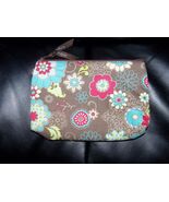 Thirty-one Mini Zipper Pouch FLORAL FANFARE BRAND NWOT RETIRED - $371.28 MXN