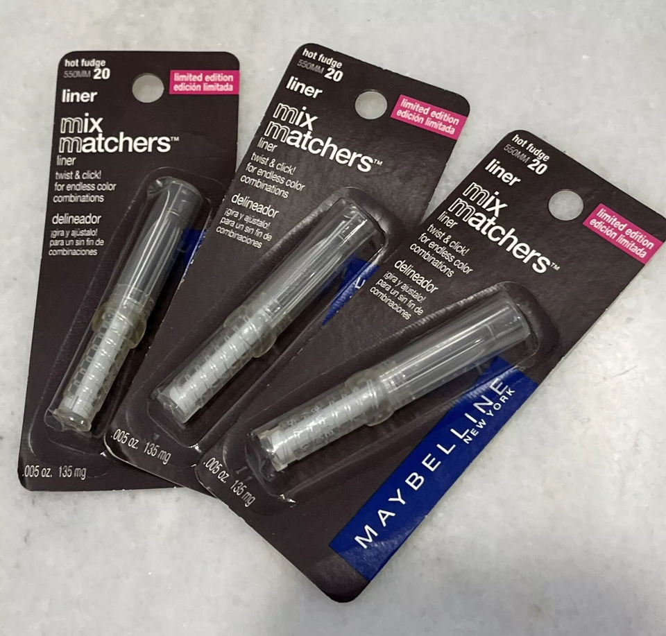 3 Maybelline Mix Matchers Liner - 20 Hot Fudge - 0.005 oz - $13.41