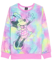 Minnie Yay Big Girls Pullover Sweatshirt - Multicolor, Size Large - $19.80