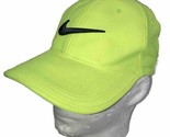 Nike Women’s Neon Golf Perforated Running Hat Cap Tennis 727034-702 - £11.46 GBP