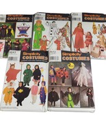 Simplicity Child Halloween Costumes Patterns Sz A &amp; BB Lot of 5 Vintage ... - $229.99 MXN