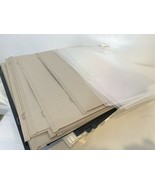 Lot of Creative Memories Scrapbook Pages 8.5&quot; x 11&quot; White/Taupe/Black - $32.54 CAD