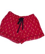 Uni Qlo Rayon Women&#39;s Small Drawstring Shorts  Pockets Raspberry &amp; Pinea... - $11.37 CAD