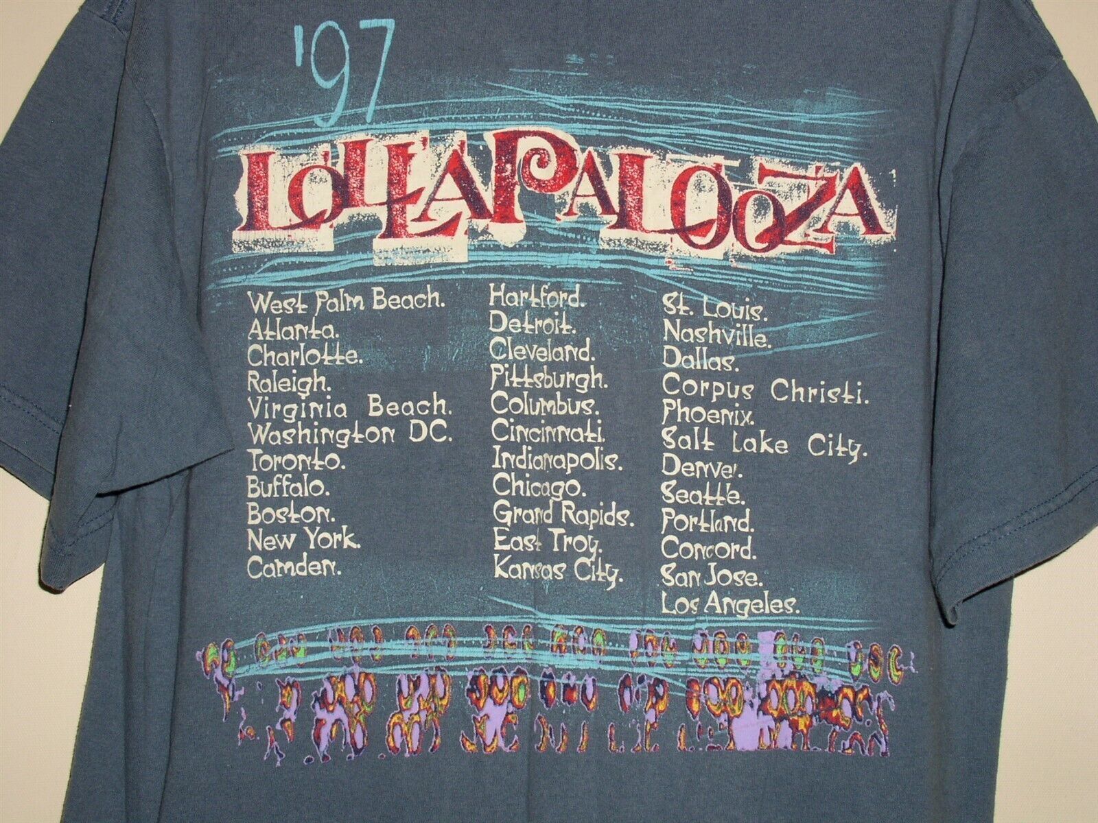 Vintage 1997 LOLLAPALOOZA Music Festival T Shirt - Etsy