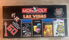 Monopoly Parker Bros. Vintage Las Vegas Edition - 1997 RETIRED EUC! 99% Complete - £11.72 GBP