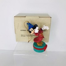 Disney Grolier DCO Fantasia Mickey Mouse 025904 Christmas Tree Ornament W/ Box - £11.64 GBP