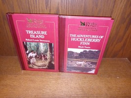 Vintage Treasure Island &amp; Huck Finn Best Loved Books for Young Readers 1989 - £10.23 GBP