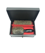 Berrington Nylon Men&#39;s Grooming Set with Black and Red Case USA No Comb ... - $32.68