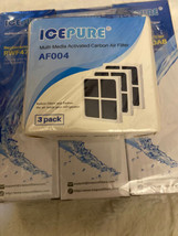 PurePlus RWF4700AB Refrigerator Water Filter &amp; Air Filter 3 Pack For LG ... - $24.99