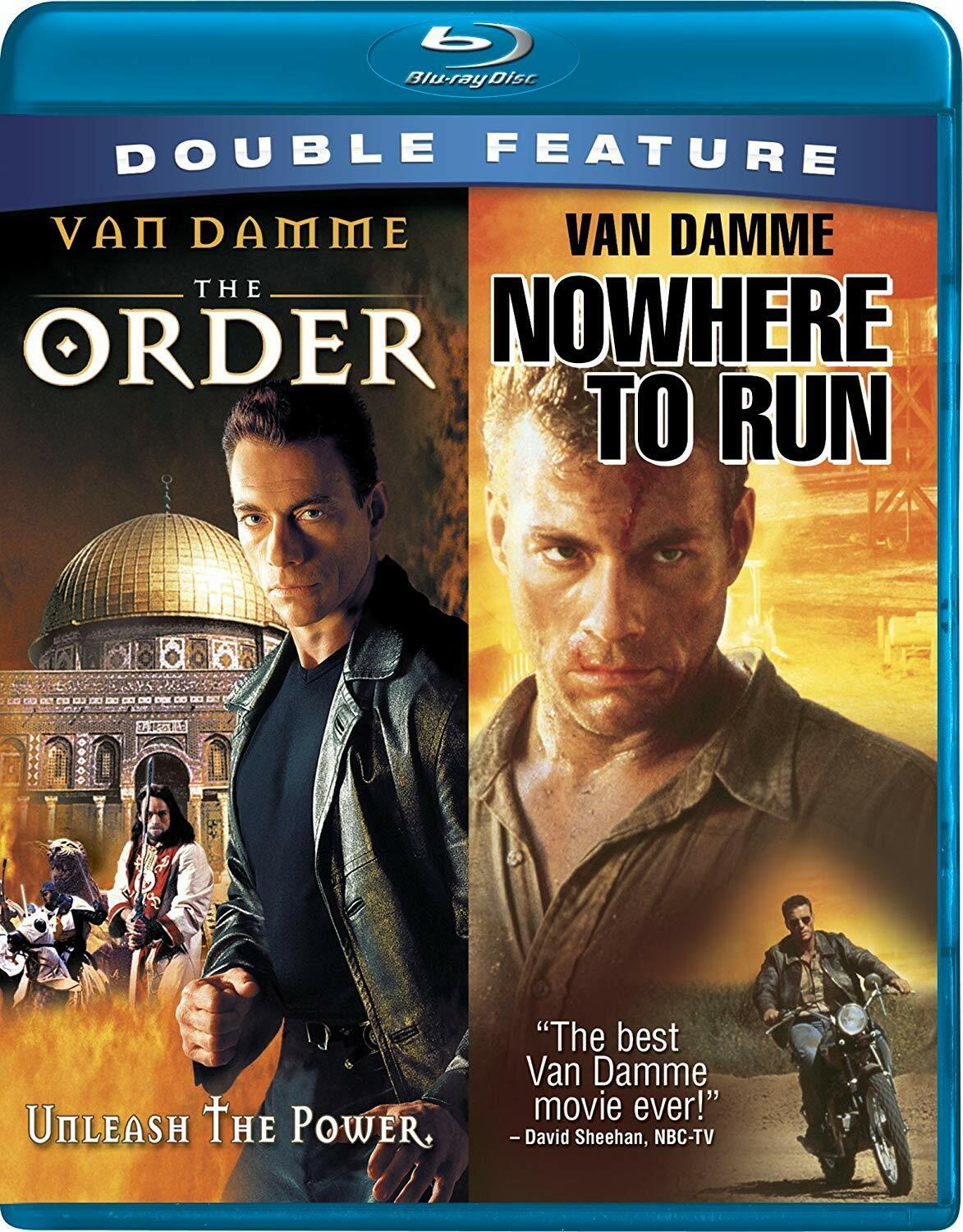 The Order / Nowhere to Run Double Feature (DAMAGED CASE) Blu-ray NEW Sealed - $39.59