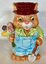 Young&#39;s China Kitchen Collection Bunny Rabbit Cookie Jar ~ Vintage 1980&#39;s - $32.94