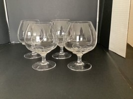 Rosenthal Iris Frosted Stem Set Of 4 Brandy Glasses 5-1/2&quot; Euc!! Nwot!! - £48.30 GBP