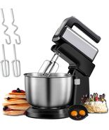 2-in-1 Handheld Blender Electric Stand Mixer with 3.75 Quart Mixing Bowl... - $83.23 CAD