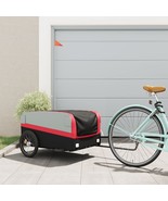  Bike Trailer Black and Red 99.2 lb Iron - $152.49