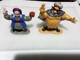vintage 1994 Disney TV Series Aladdin 3 inch Prince Uncouthma and Abis Mal - $25.00
