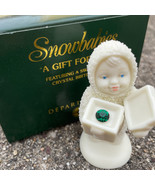 Snowbabies Dept 56 A Gift For You Swarovski May Emerald Crystal Birthstone - £15.12 GBP
