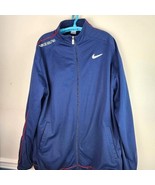 Nike Elite Men&#39;s Navy Blue Full Zip Jacket Size XXLT - £46.19 GBP