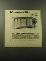 1960 Magnavox Imperial Classic Stereo Advertisement - $14.99