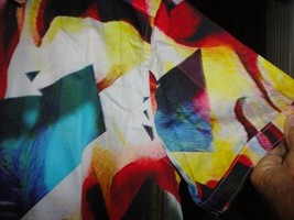 Robert Graham Grig Colorful Short Sleeve Shirt Size Medium NWTS image 6