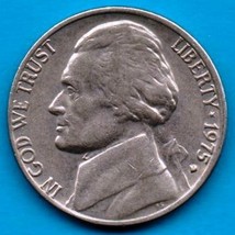 1975 D Jefferson Nickel - Near uncirculated - Very desirable - £0.19 GBP