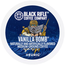 BLACK RIFLE COFFEE VANILLA BOMB MEDIUM BLEND KCUPS 12CT - $13.95