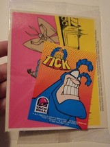 Taco Bell The Tick Static Cling 1990s 1995 Deadstock NIP Fox Kid&#39;s Meal - £21.30 GBP