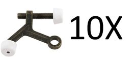 10X Stanley 57-1035 (DP57-1035) Hinge Pin Doorstops In Antique Brass - $11.87