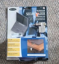 New Belkin Notbook Security Cable Lock Combination NIP Model C100 - $314.11 MXN